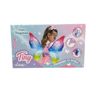 Alas mariposa c/ luz, sonido y movimiento