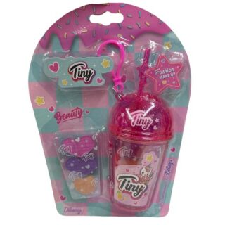 Maquillaje tiny vaso