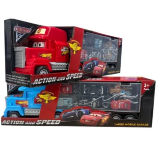 Camion cars c/ 6 autitos