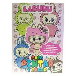 Libro de colorear con sticker LA BUBU