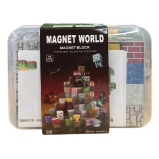Valija cubos imantados minecraft