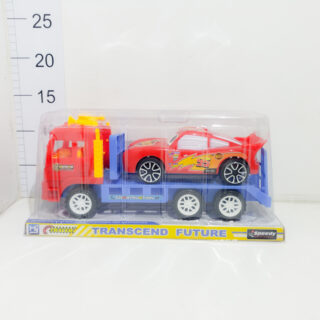 Camión a fricción con auto