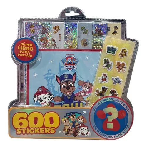 BLISTER 600 STICKERS PATRULLA