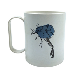TAZA PLASTICA THOR