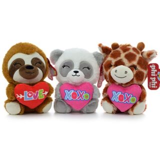ANIMALES CORAZON XO 18CM