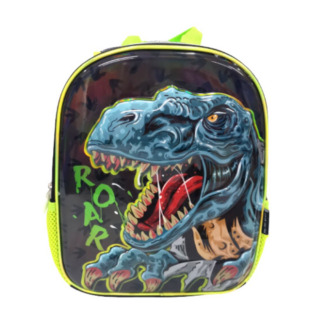 MOCHILA INFANTIL 12" dinosaurios reversible