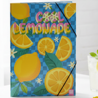 Carpeta 3 solapas c/elast fantasia PPR FRUTA