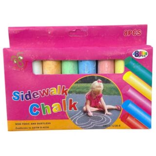 Tizas gigantes colores x8