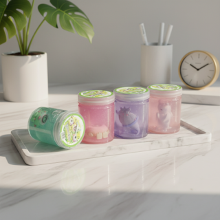 Slime con muñeco PESONAJE OJO