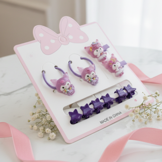 Set colita tic tac y broche de pelo blister x10uni