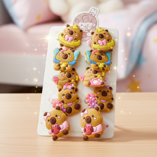 Set colita de pelo x10pcs blister