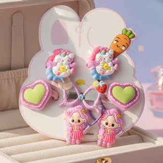 Set colita + pinza blister