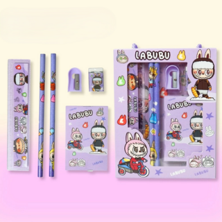 Set escolar 7 artículos de la bubu