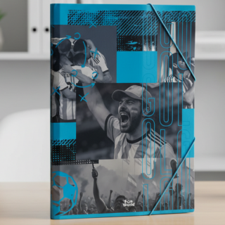 Carpeta 3 solapas c/elastico fantasia FUN WORLD capeones