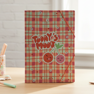 Carpeta 3 solapas c/elastico fantasia FUN WORLD fresh mood