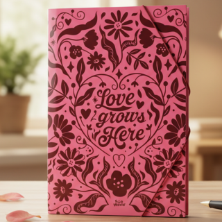 Carpeta 3 solapas c/elastico fantasia FUN WORLD bloom love