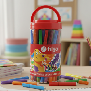 Lap.de fibra al agua FILGO tubo x50