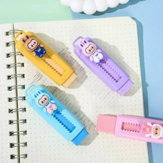 GOMA DE BORRAR RETRACTIL LABUBU