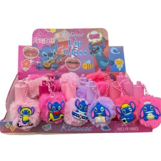 Gloss stich con llavero peluche