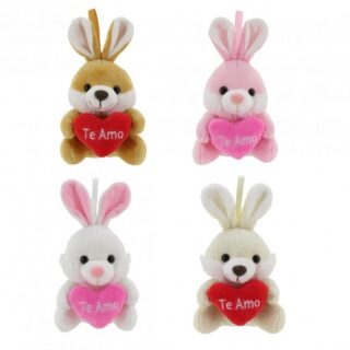 CONEJO CORAZON 12 CM