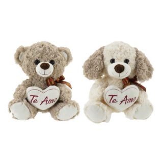 PERRO OSO CORAZON 26 CM