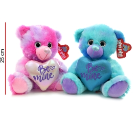 OSO SENTADO CORAZON BE MINE 25CM