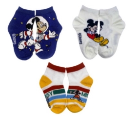 MEDIAS SOQUETES NIÑOS MICKEY