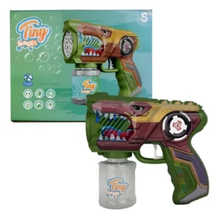 Super burbujero dinisaurio a pila en caja