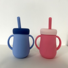 VASO DE SILICONA 180ML 2 EN 1 LOOPI