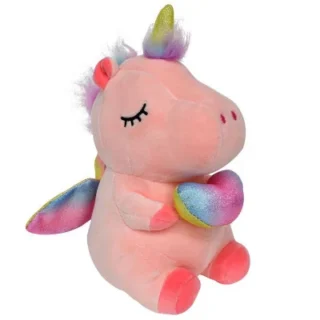 UNICORNIO SPANDEX CORAZON 38CM