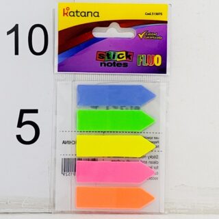 Banderitas autoadhesivas fluo x5colore katana