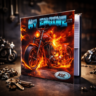 Carpeta carton 3 gancho KIT FUEGO II