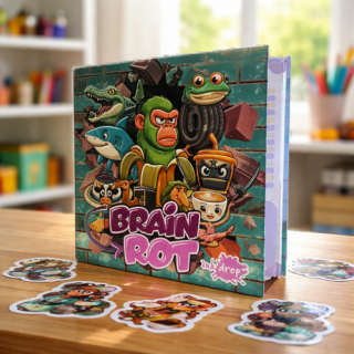 Carpeta carton 3 gancho BRAINROT II