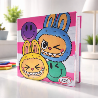 Carpeta carton 3 gancho KIT LABUBU