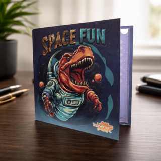 Carpeta carton 3 gancho INK DROP SPACE