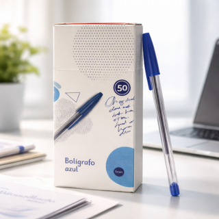 Birome boligrafo skycolor 1 mm AZUL x1pcs