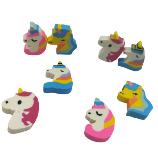 GOMA DE BORRAR x2UNID. unicornio