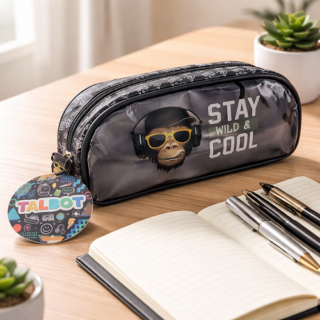 Cartuchera canopla TALBOT oval STAY COOL 1 cierre