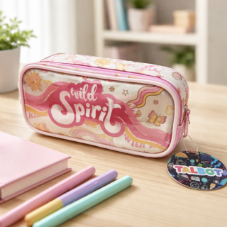 Cartuchera TALBOT pouch PRINTING WILD SPIRIT 1 cierre