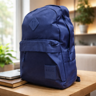 Mochila espalda TALBOT clasicas lisa AZUL NOCHE 42CM