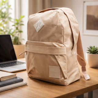 Mochila espalda TALBOT classicas lisa MARRON CALIDO 42CM