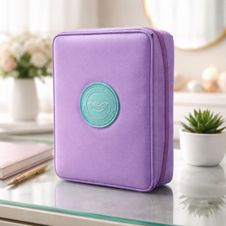 Cartuchera case box LILA 1 cierre