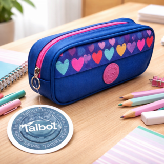 Cartuchera SMART CORAZONES 1CIERRE