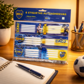 Etiqueta sobre x6 BOCA