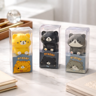 GOMA DE BORRAR GATITO EN CAJITA