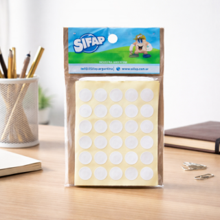 Sticker ojalillos SIFAR en bolsa x3 planchas