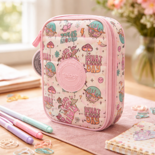 Cartuchera jumbo pouch VIBRAS MARAVILLOSAS 1 cierre