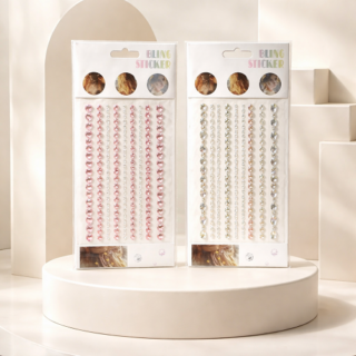 Sticker brillos strass tornasoladas formas varias