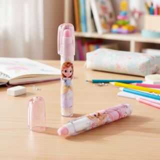 Goma de borrar ptas intercambiable PRINCESAS