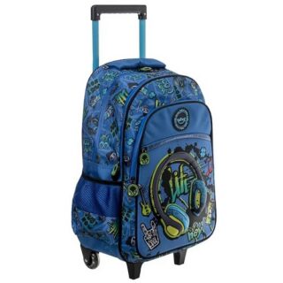 Mochila carro school gang DISC JOCKEY 46CM